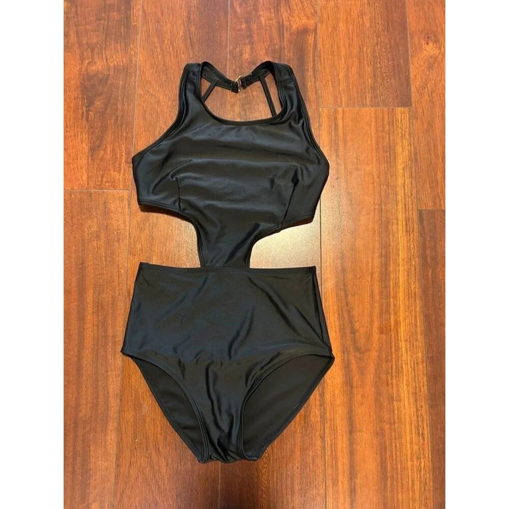 Cutout one piece bathing suit